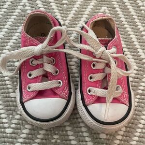 Vibrant Pink Kids Sneakers